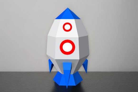 Rocket Lamp 3D SVG – A Gift Box Design with Cosmic Appeal