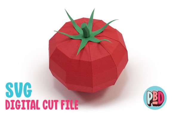 Tomato 3D Papercraft: A Brand Designer’s Review
